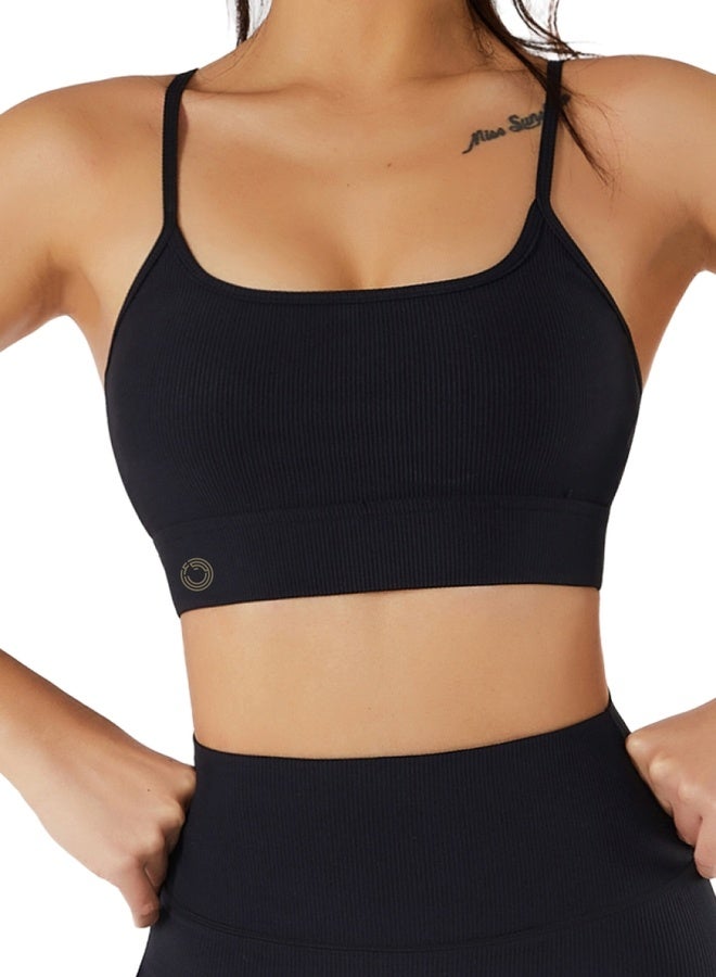 KAWN.YOGA Womens Square Neck Sports Bra  - Image 1