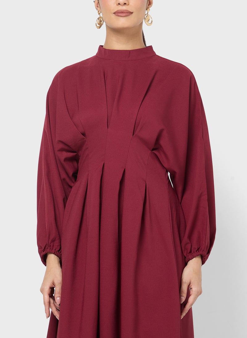 Khizana Puff Sleeve A-line Dress - Image 3