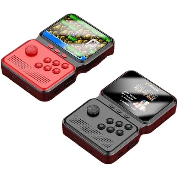 M3 HANDHELD GAME BOX POWER RETRO CONSOLE WITH 900 CLASSIC GAMES, 3.5 INCH SCREEN & SUPPORTS TV CASTING (RED) - Image 1