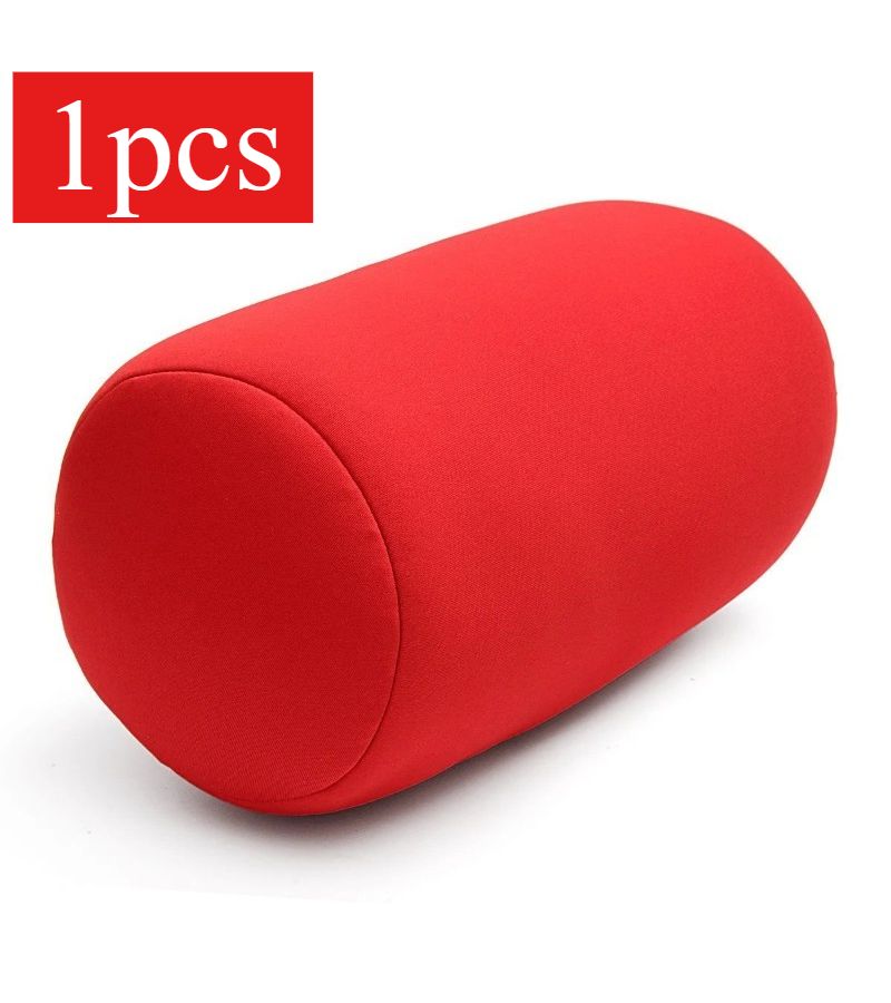 Red Throw Pillow 35x25cm Classic Soft Sofa Bedroom Home Decor - Image 1