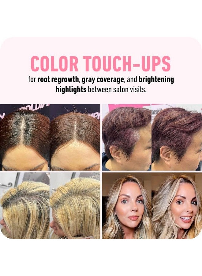 BOLDIFY Hairline Powder - Root Touch Up Hair Color for Gray Coverage - Bald Spot Concealing Hair Powder for Women & Men - 48-Hour Stain-Proof - Medium Blonde - Image 5