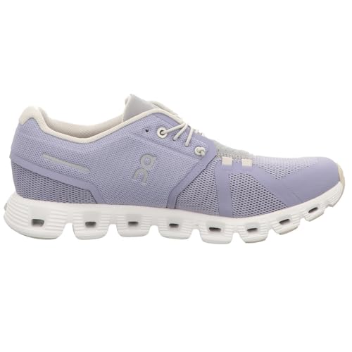 On Women's Cloud 5 Sneakers, Nimbus/Alloy, 9 - Image 5