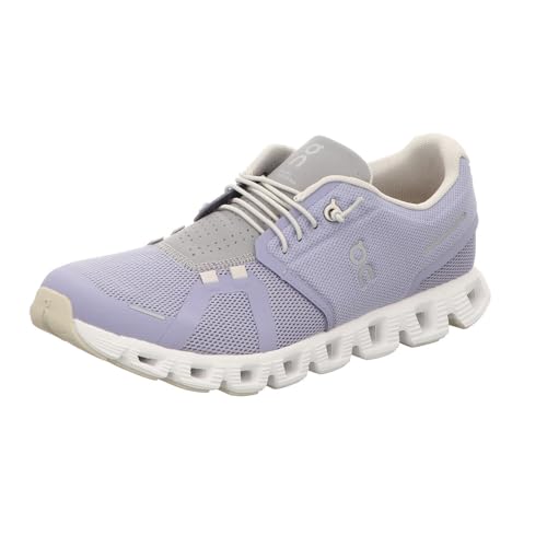 On Women's Cloud 5 Sneakers, Nimbus/Alloy, 9 - Image 1
