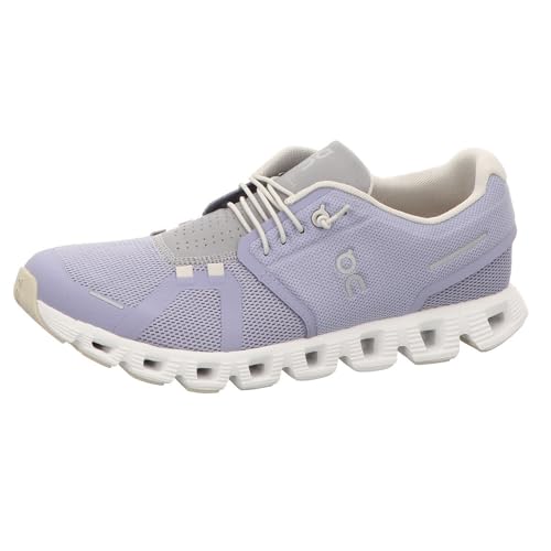 On Women's Cloud 5 Sneakers, Nimbus/Alloy, 9 - Image 3