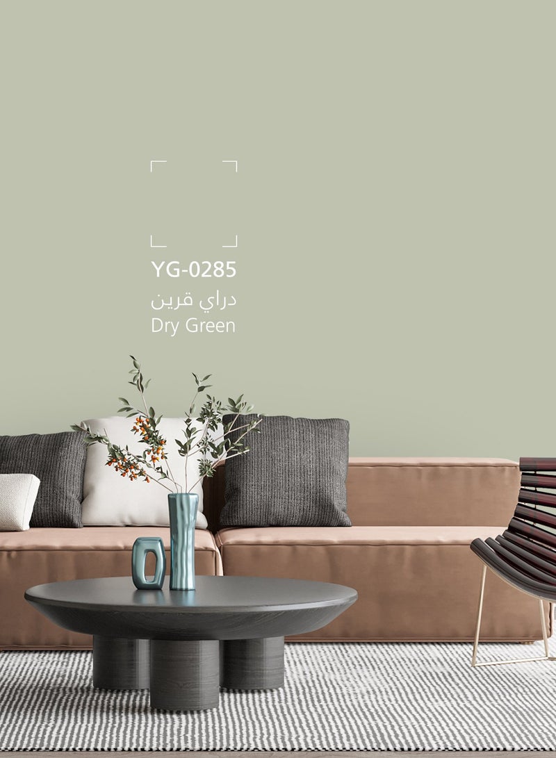 دهانات الجزيرة جرين دهان جدران داخلية مطفي (اللون : دراي قرين) 3لتر - Image 3