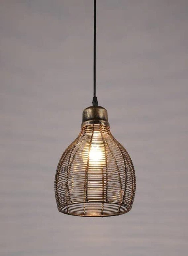 Improvhome Black Metal Single Hanging Lights - Image 3