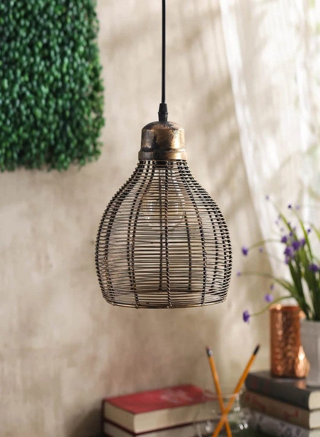 Improvhome Black Metal Single Hanging Lights - Image 2