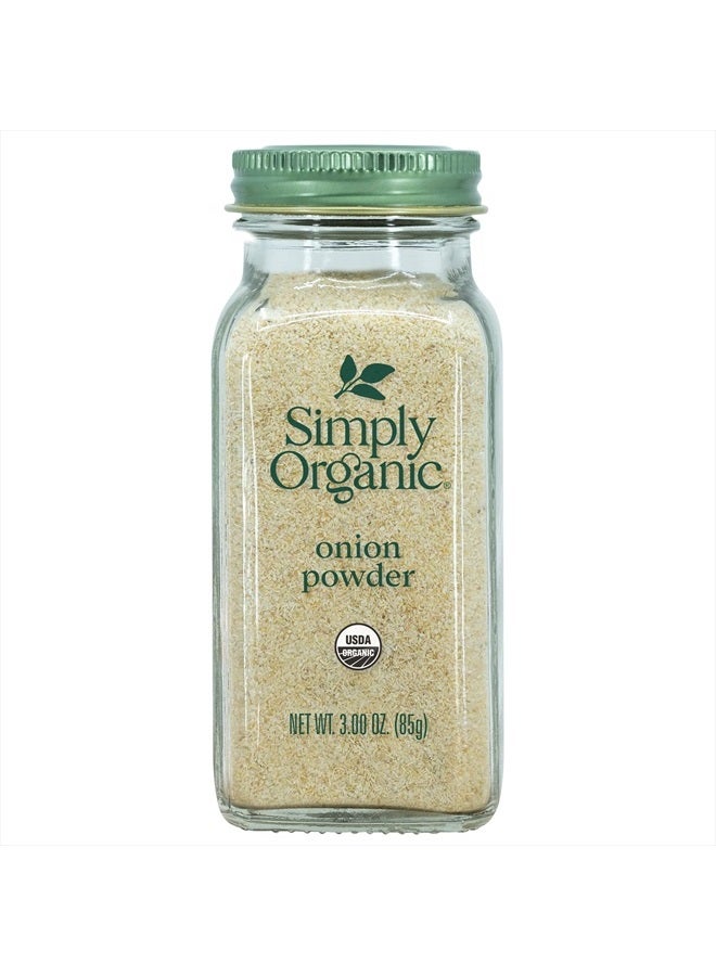 Simply Organic White Onion Powder, Certified Organic | 3 oz | Allium cepa - Image 1