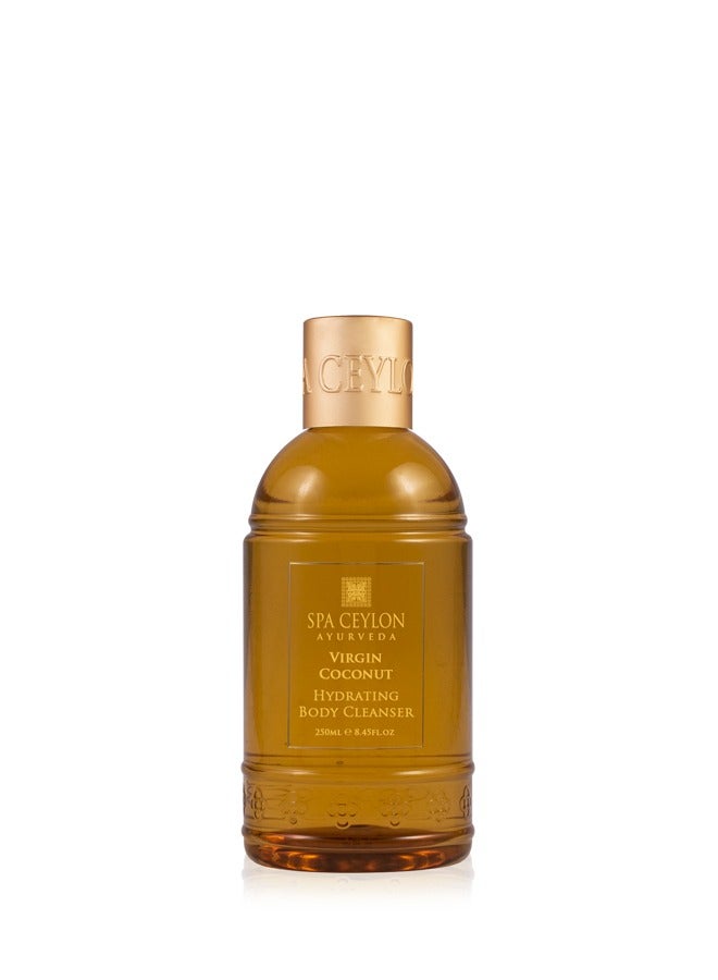 spa ceylon VIRGIN COCONUT Hydrating Body Cleanser | 100% Virgin Coconut | Hydrating & Moisturizing Wash | Body Wash | 250ml - Image 1