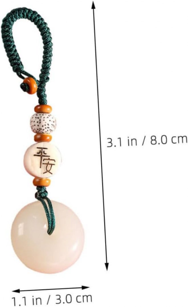 PRETYZOOM Vintage Car Keychain Pendant Aesthetic Keychain Chinese Style Bag Charm - Image 2