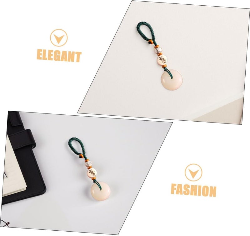 PRETYZOOM Vintage Car Keychain Pendant Aesthetic Keychain Chinese Style Bag Charm - Image 3