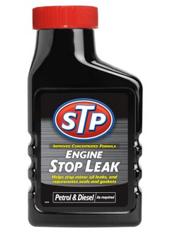 STP Engine Stop Leak 300Ml, Petrol And Diesel, Helps Stop Minor Leaks, 1 Piece  - Image 1