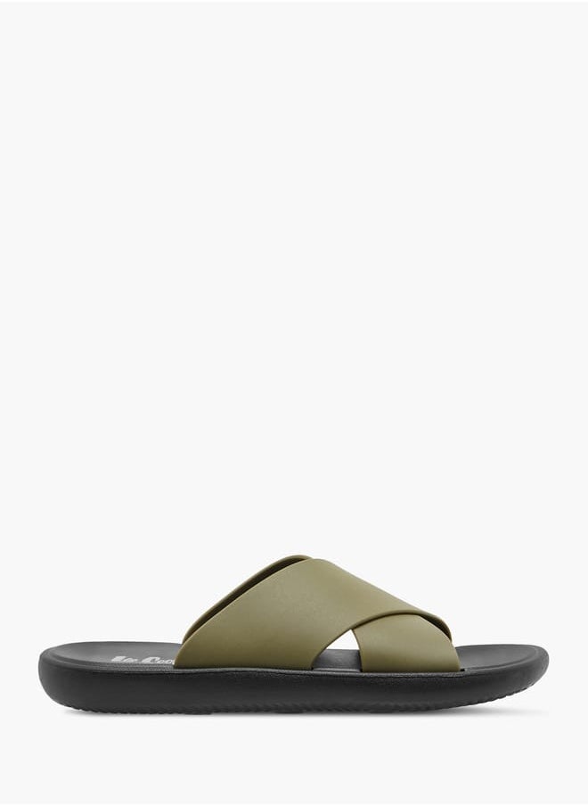 Lee Cooper - Men's Cross Strap Sandals - Image 1
