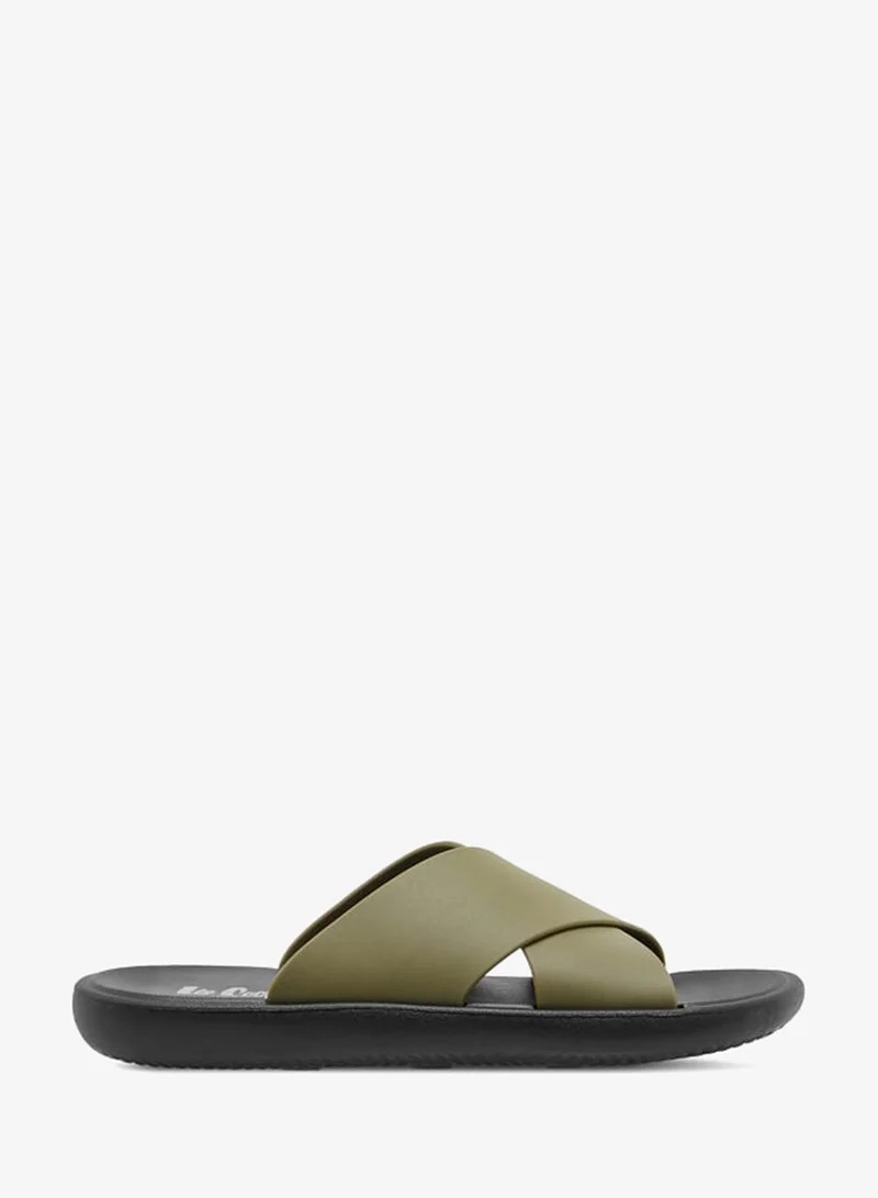 Lee Cooper Men's Cross Strap Sandals