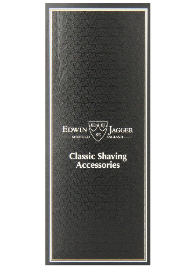 Edwin Jagger Best Badger Shaving Brush With Drip Stand Imitation Ebony Medium Black - Image 3