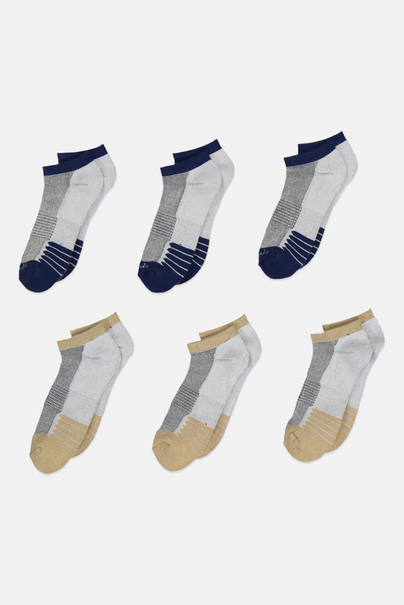 clarks Women 6 Pairs Brand Logo Chaussettes Socks, Multicolor - Image 3