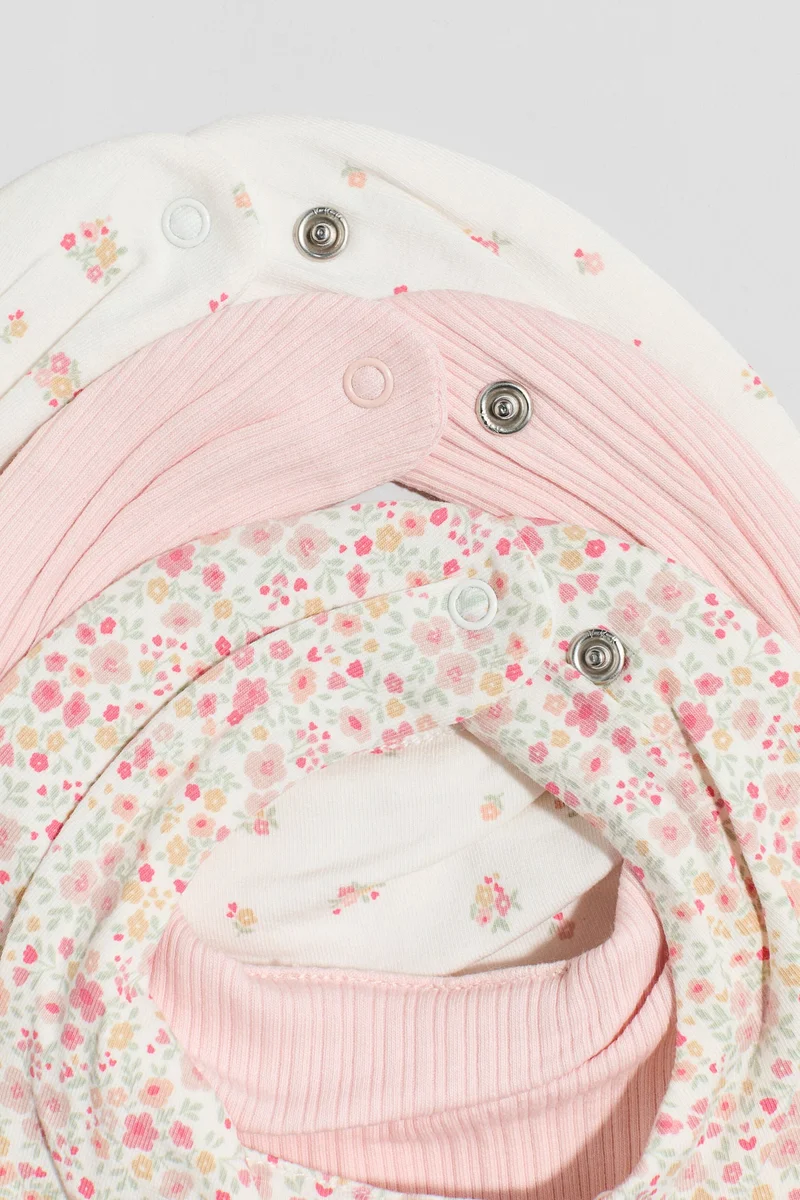 H&M 3-pack ribbed triangular scarves