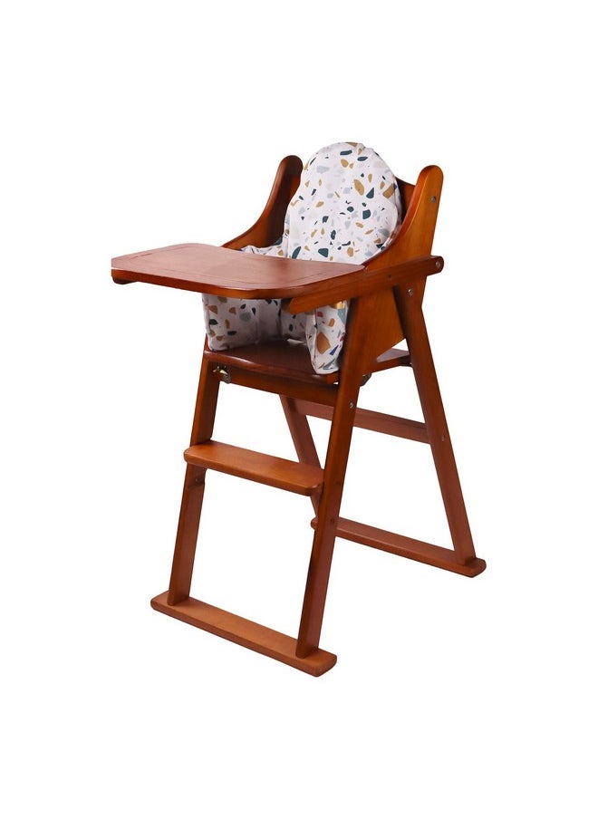 Lomgwumy High Chair Cushion, for IKEA High Chair Cushion, Cushion High Chair, for IKEA Highchair Cushion for IKEA Antilop Highchair, Built-in Inflatable Cushion, Baby Sitting More Comfortable (Stone Pattern)  - Image 2