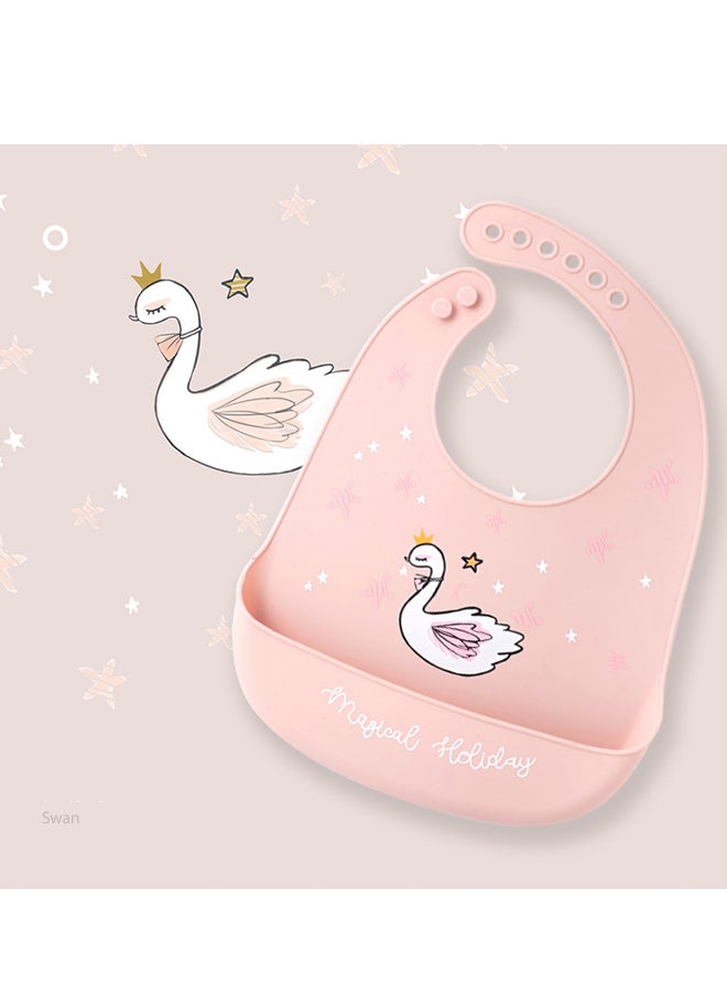 Generic - Soft Silicone Bib Baby Food Waterproof Bib - Image 1