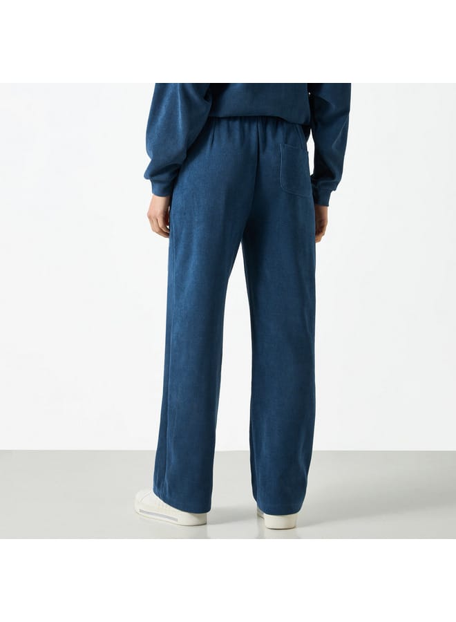 SP Characters Mickey Mouse Embroidered Track Pants with Drawstring Closure  - Image 3
