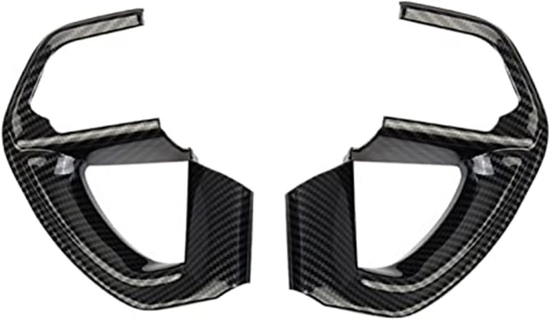 DEMULAX Carbon Fiber Steering Wheel Trim for Toyota Tundra 2022 - Image 1