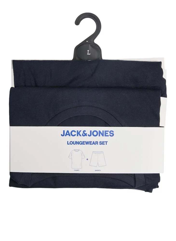 JACK & JONES  Logo Crew Neck Regular Fit T-Shirt for Men | Best Price UAE