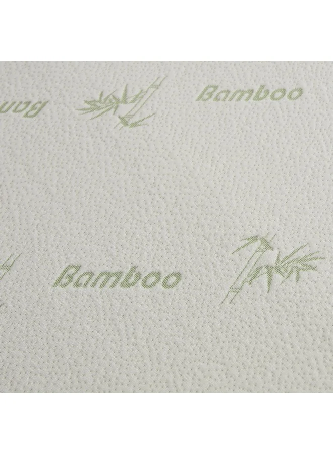 هوم بوكس غطاء مرتبة ميموري فوم بامبو ريلاكس 90 × 200 × 4 سم