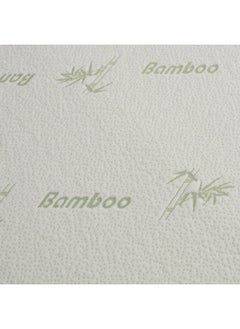 Home Box Relax Bamboo Memory Foam Single Mattress Topper 90 x 200 x 4 cm  - Image 4