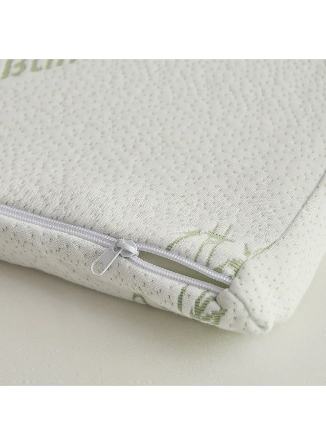 هوم بوكس غطاء مرتبة ميموري فوم بامبو ريلاكس 90 × 200 × 4 سم