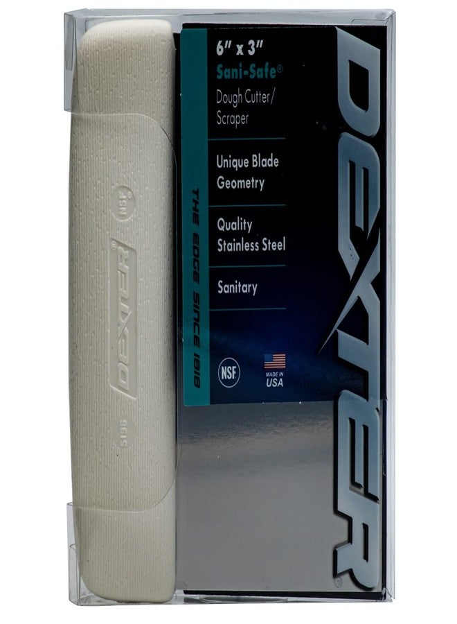 Dexter - Sani-Safe 6" x 3" Dough Cutter-Scraper, 1 Each - Image 2
