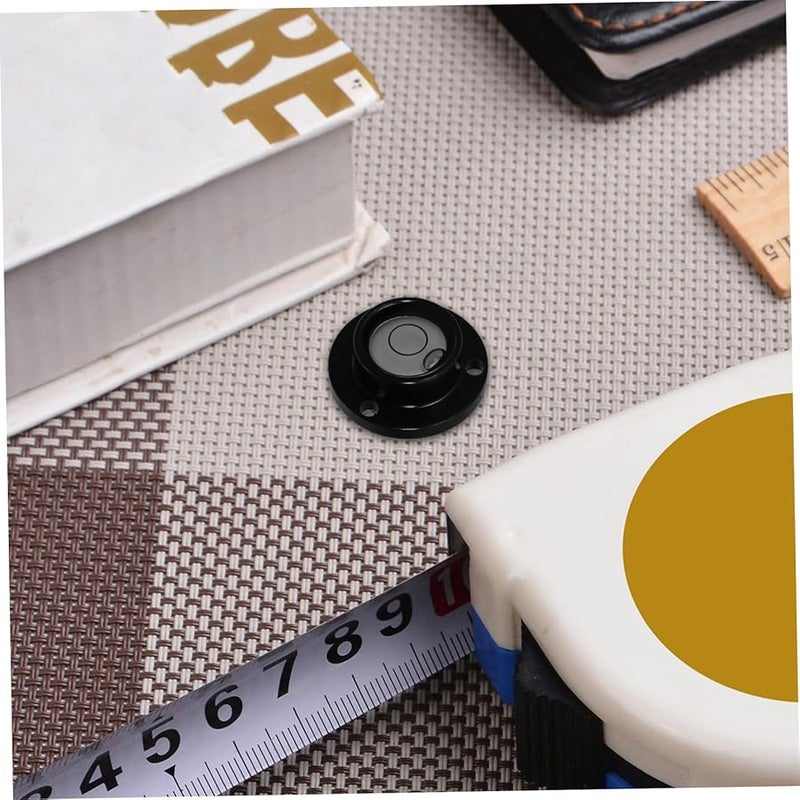Operitacx Mini Round Bubble Spirit Level ABS Tool For Campers Golf Putting - Image 5