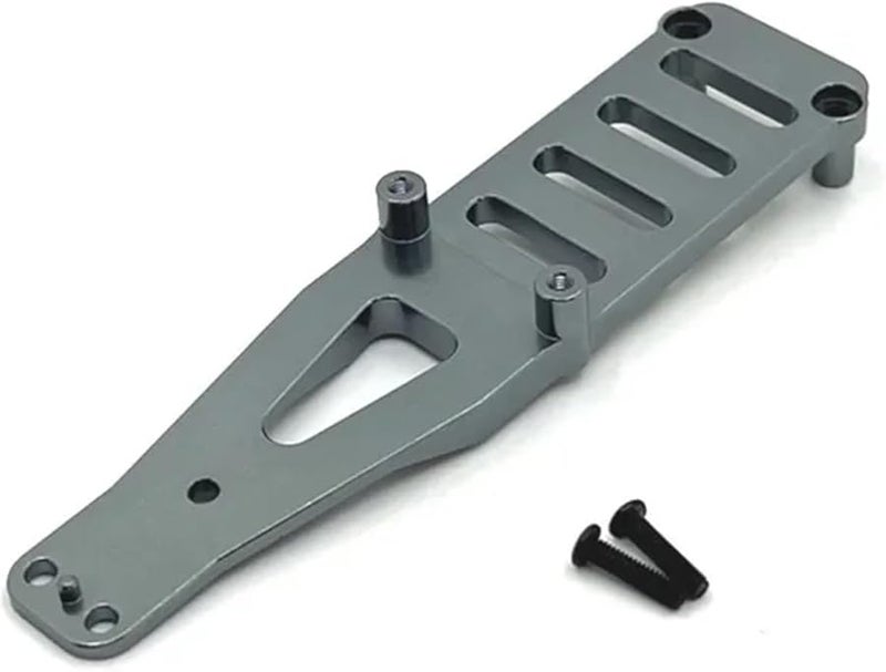 Wltoys 124006 12423 12427 12428 12429 1 12 سيارة RC لوح الطابق الثاني المعدني ترقية أجزاء رمادي - Image 1