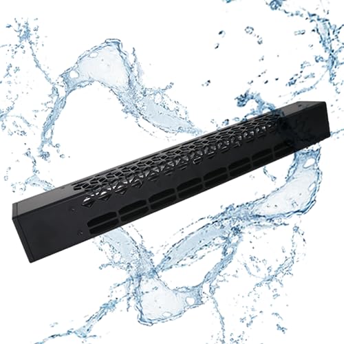 TITAN 12V DC RV Fridge Ventilation Cooling Fan Perfect Shape For American RV Side Vents Easy installation Adjustable Temperature Settings IP55 Waterproof TTCSC60A - Image 1