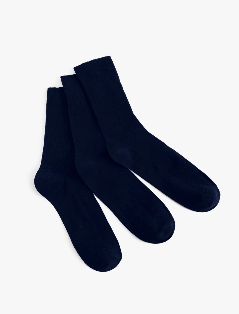 كوتون 3 Pack Socket Socks