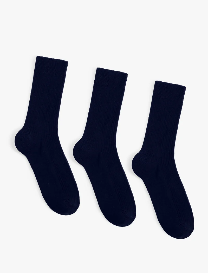 كوتون 3 Pack Socket Socks