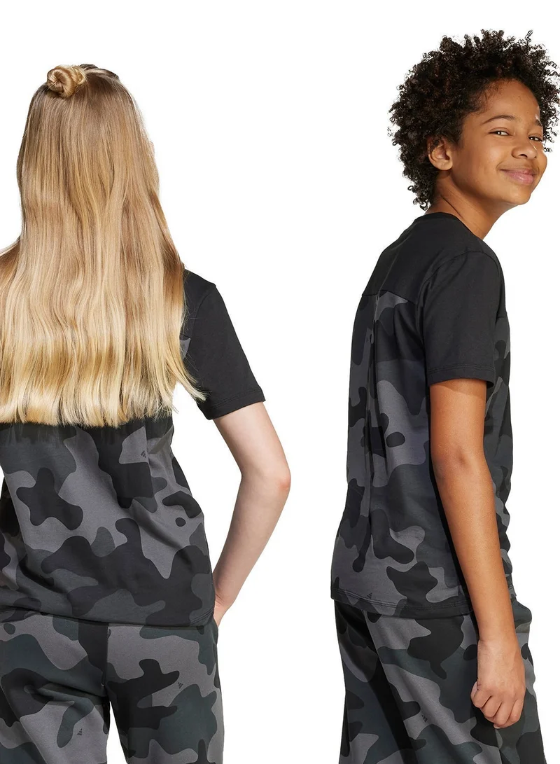 Adidas Youth Seasonal Essential Camo T-Shirt