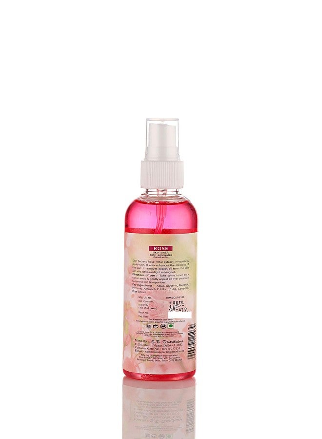 Skin Secrets Rose Skin Toner - 100ml - Image 2