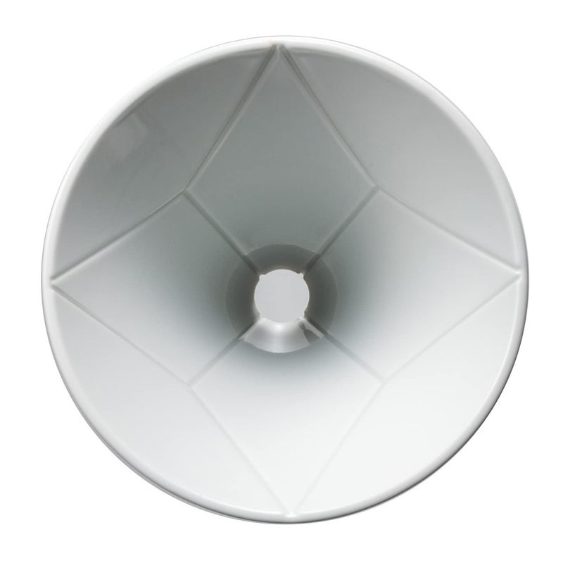 Hario V60 "Mugen" Ceramic Coffee Dripper, Size 02, White - Image 2