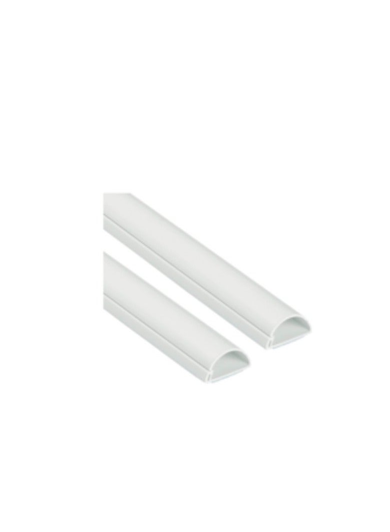 KNP KNP PVC Floor Trunking 16mm x 65mm is a high-quality cable management solution designed to keep cables organized and protected while providing a clean professional appearance.  - Image 2