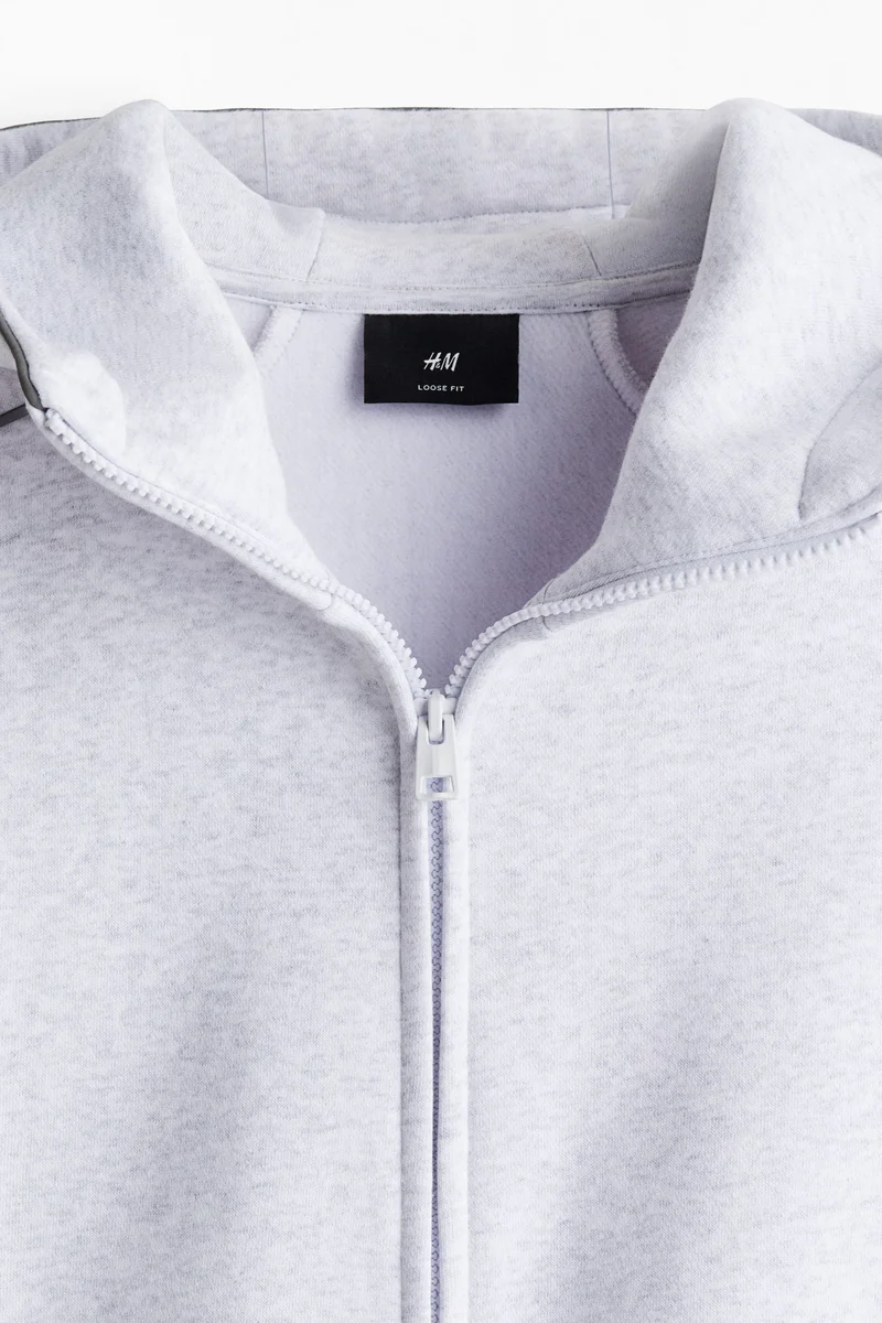 H&M Loose Fit Zip-through hoodie
