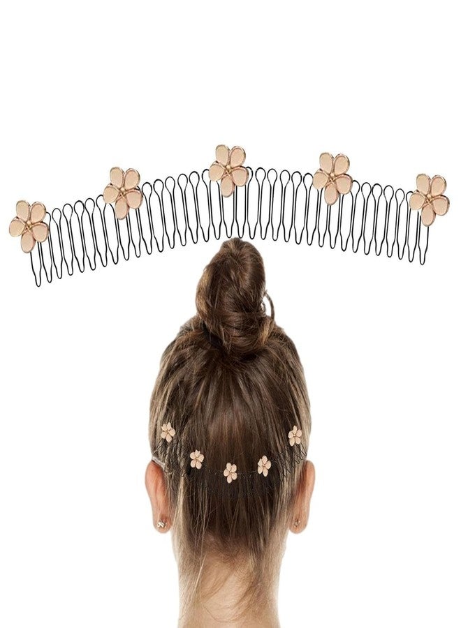 EXPORTTANZA Piece Hair Side Combs Hair Fork Clip Teeth Hair Pin Stick For Updo Bun, U Shape Teeth Hair Combs For Vintage Hairstyle Hair Accessories, Black - Image 2