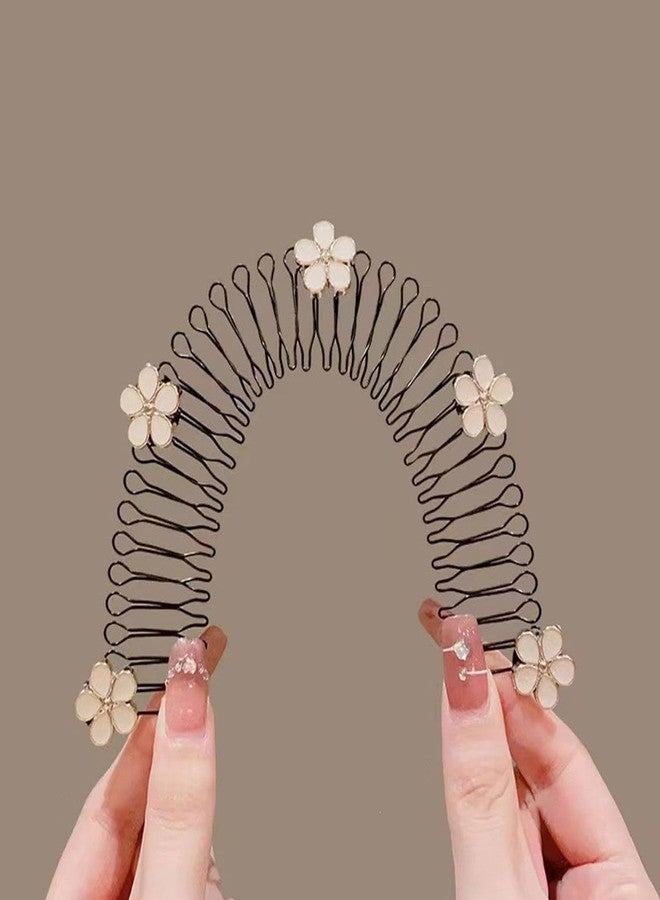 EXPORTTANZA Piece Hair Side Combs Hair Fork Clip Teeth Hair Pin Stick For Updo Bun, U Shape Teeth Hair Combs For Vintage Hairstyle Hair Accessories, Black - Image 3