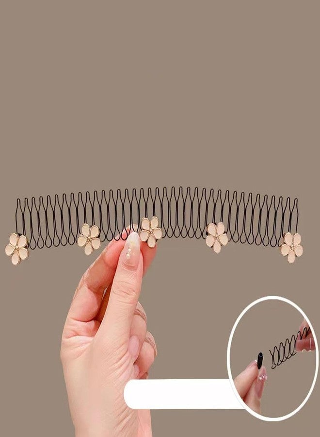 EXPORTTANZA Piece Hair Side Combs Hair Fork Clip Teeth Hair Pin Stick For Updo Bun, U Shape Teeth Hair Combs For Vintage Hairstyle Hair Accessories, Black - Image 5