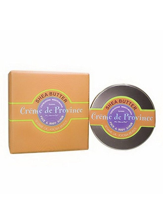 Nyassa Creme De Province Face & Body Scrub 215 Gm With Shea Buttersesame Oil And Jojoba Beads. No Parabens Pthalatessulphatessilicons Petroleum. Perfect For Dry Or Aging Skin.  - Image 3