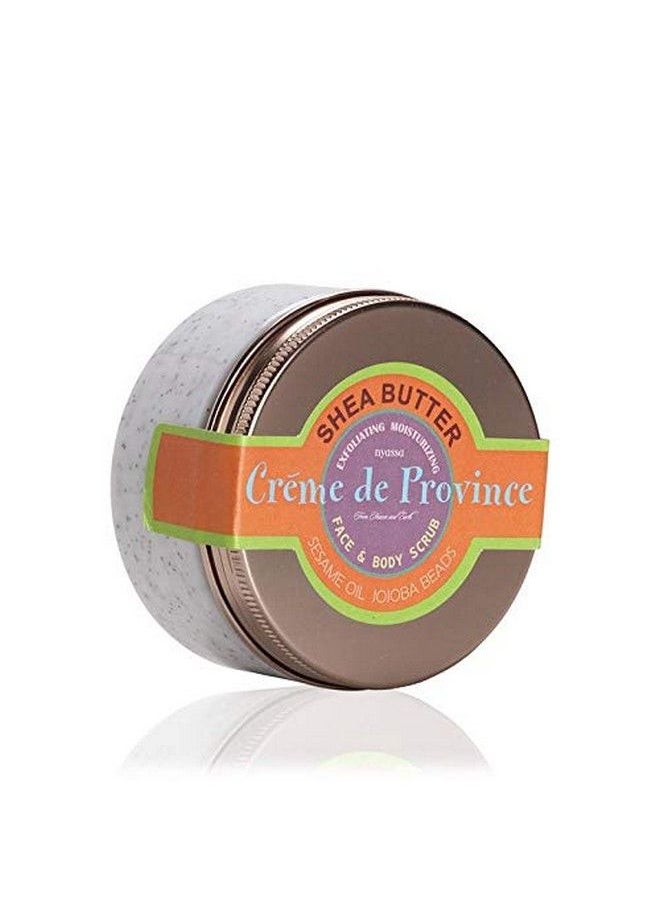 Nyassa Creme De Province Face & Body Scrub 215 Gm With Shea Buttersesame Oil And Jojoba Beads. No Parabens Pthalatessulphatessilicons Petroleum. Perfect For Dry Or Aging Skin.  - Image 2