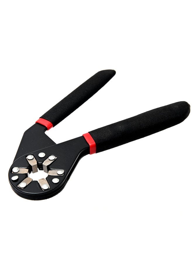 LAWAZIM Hexagon Magic Wrench - 8inch - Self-Adjusting Six-Jaw Bionic Adjustable Wrench with Non-Slip Foam Grip, Durable Steel Hand Tool for Nuts, Bolts, Pipes, Plumbing, and Automotive Maintenance - Image 2