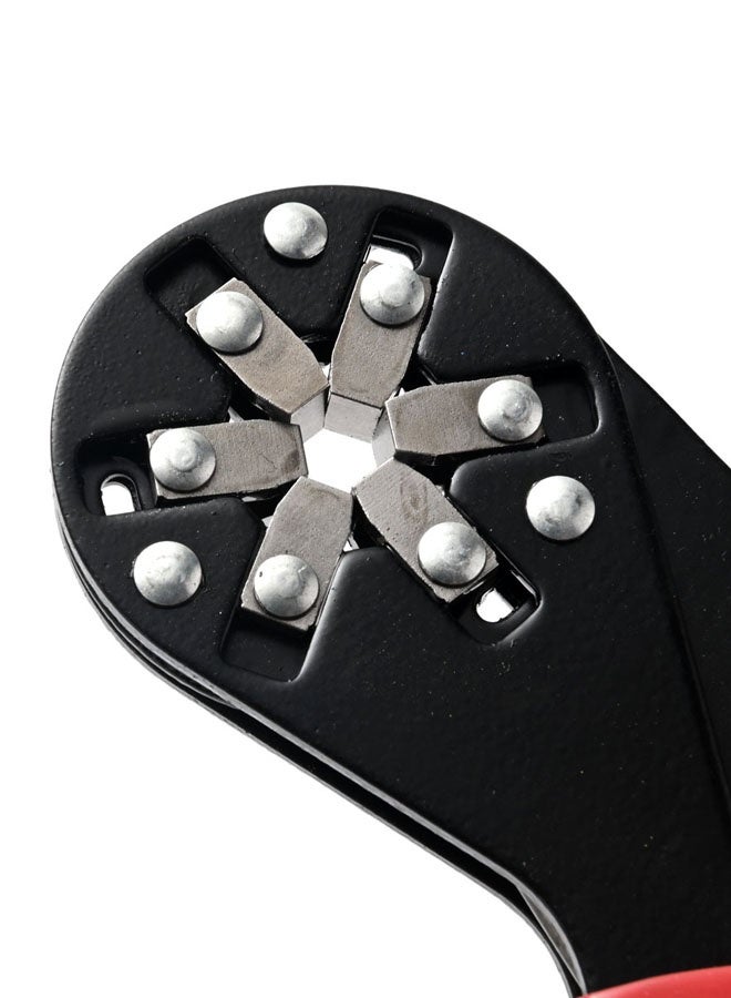 LAWAZIM Hexagon Magic Wrench - 8inch - Self-Adjusting Six-Jaw Bionic Adjustable Wrench with Non-Slip Foam Grip, Durable Steel Hand Tool for Nuts, Bolts, Pipes, Plumbing, and Automotive Maintenance - Image 5