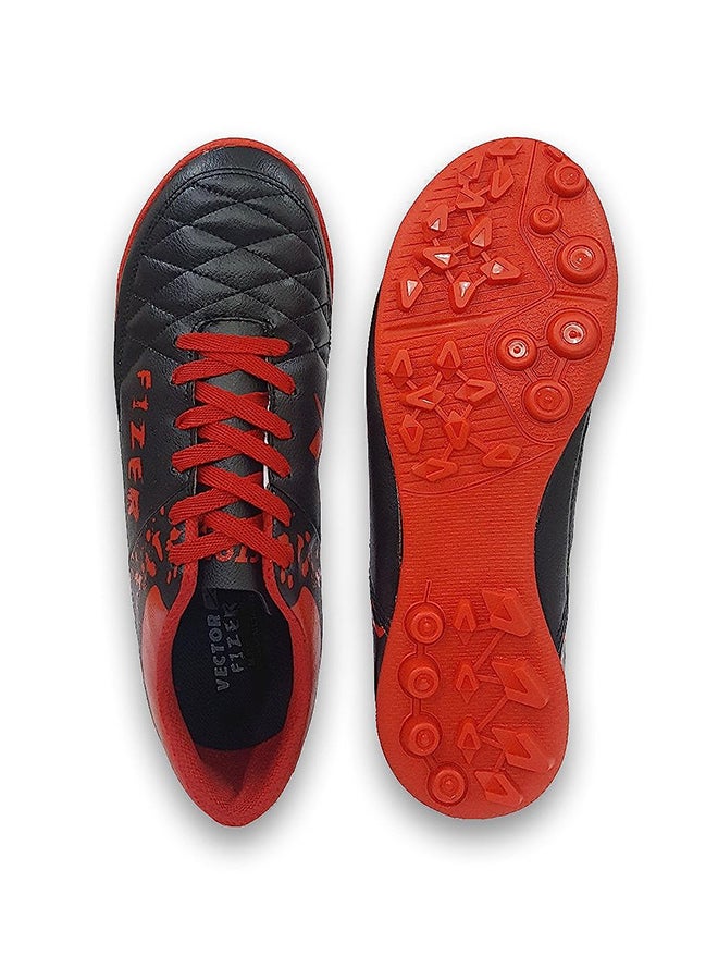 Vector X Fizer Indoor Football Shoes  | Synthetic Leather | Moulded Insole | Faux Leather,Rubber | Minimal Water Absorption | 8 UK / 9 US / 42 EU - Image 4