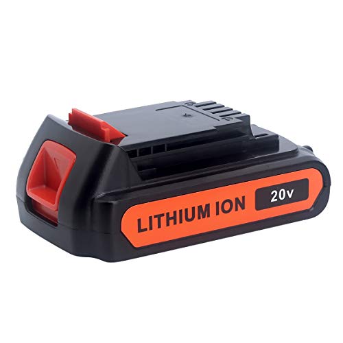 Biswaye LBXR20 20V Lithium Battery Compatible with Black & Decker 20V MAX Lithium Battery LBXR2520 LBXR2020 LBX20 LB2X4020 LB2X3020 and LCC221 LST522 LST201 LST220 LST300 20V Max Tools - Image 1