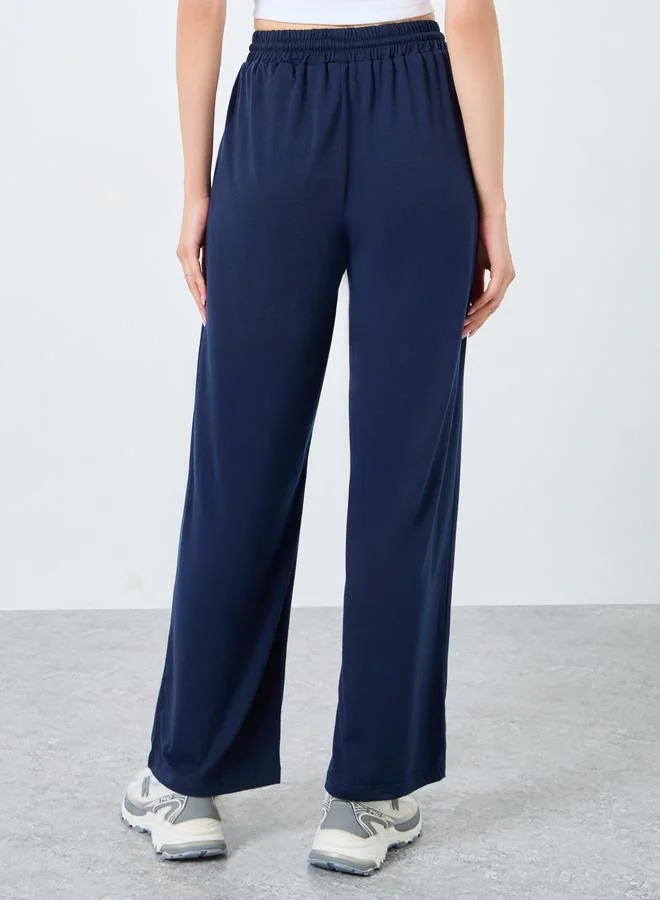 Take Two Take Two Women Printed Wide Leg Joggers